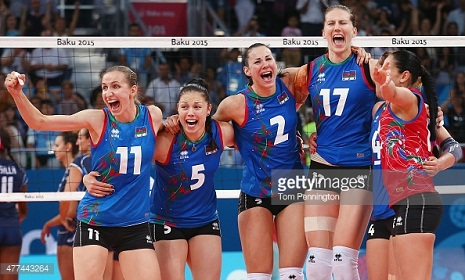 Baku 2015 European Games - Volleyball | LIVE